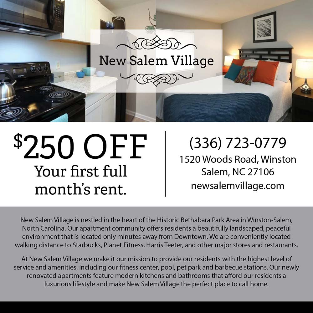 New Salem Village - click to view offer