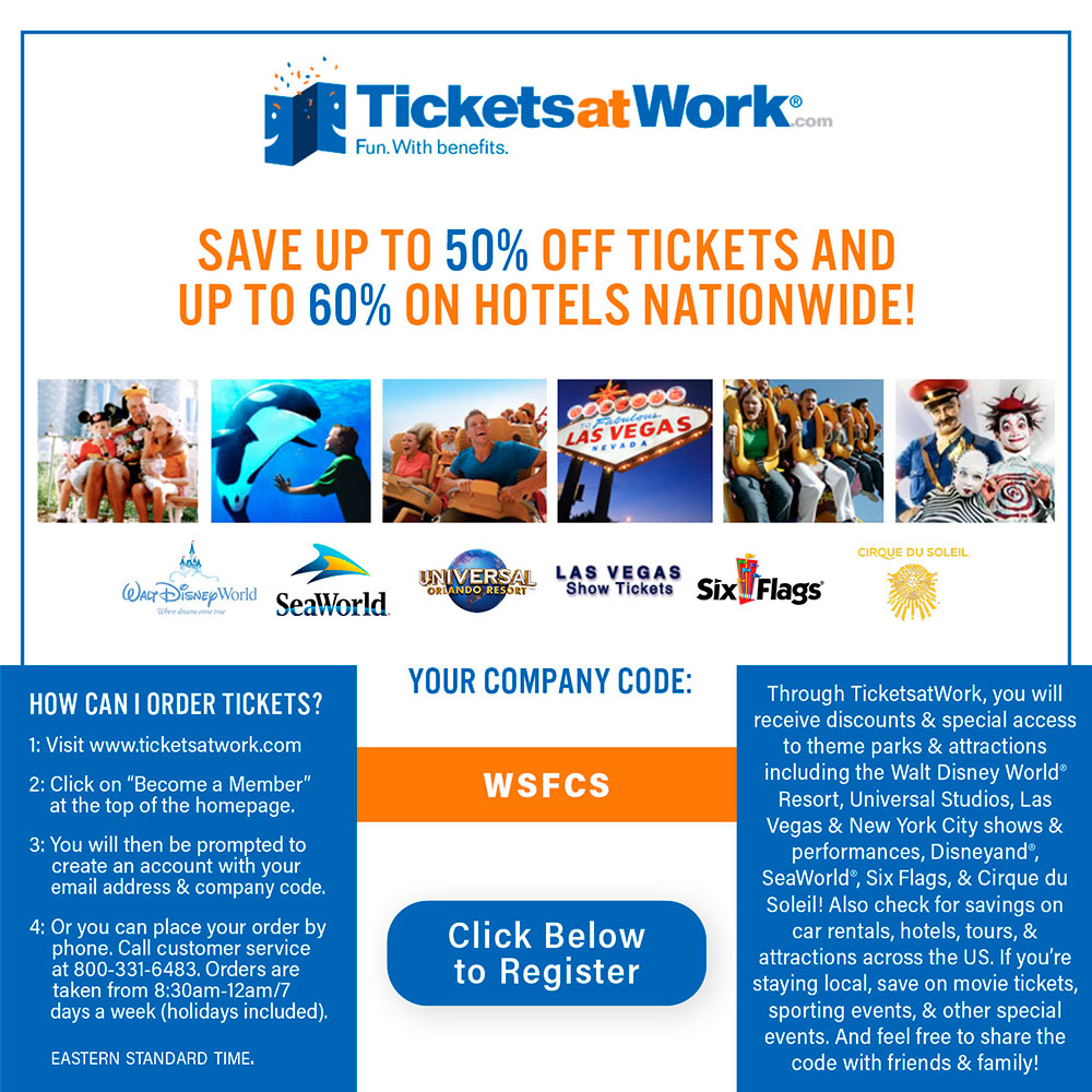 Tickets at Work - click to view offer